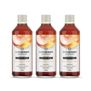 SodaStream® Crafted Cocktail Mixers™ White Peach & Ginger 3 PACK