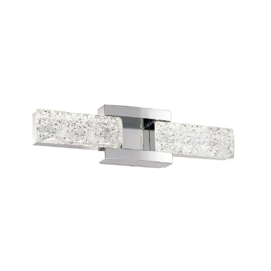 Sofia LED Bathroom Vanity in Polished Nickel