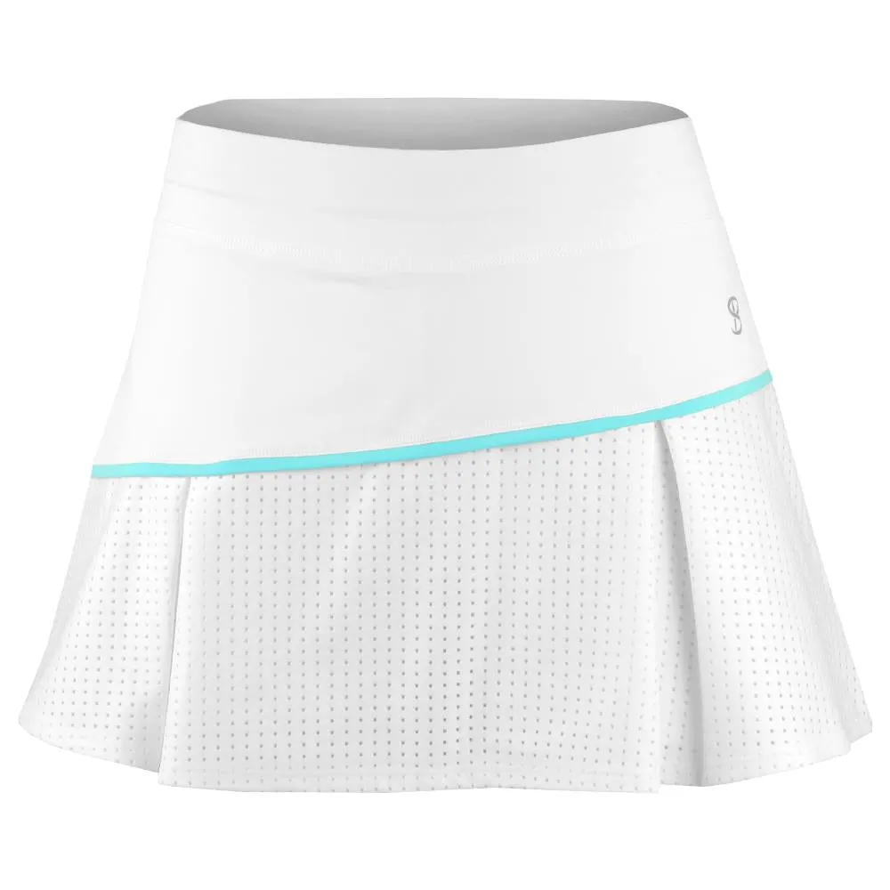 Sofibella Women's On the Dot 13" Skort - White/Air