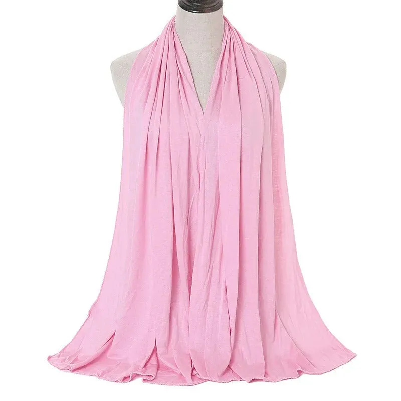 Soft and Plain Color Shawl Wrap Scarves for Women