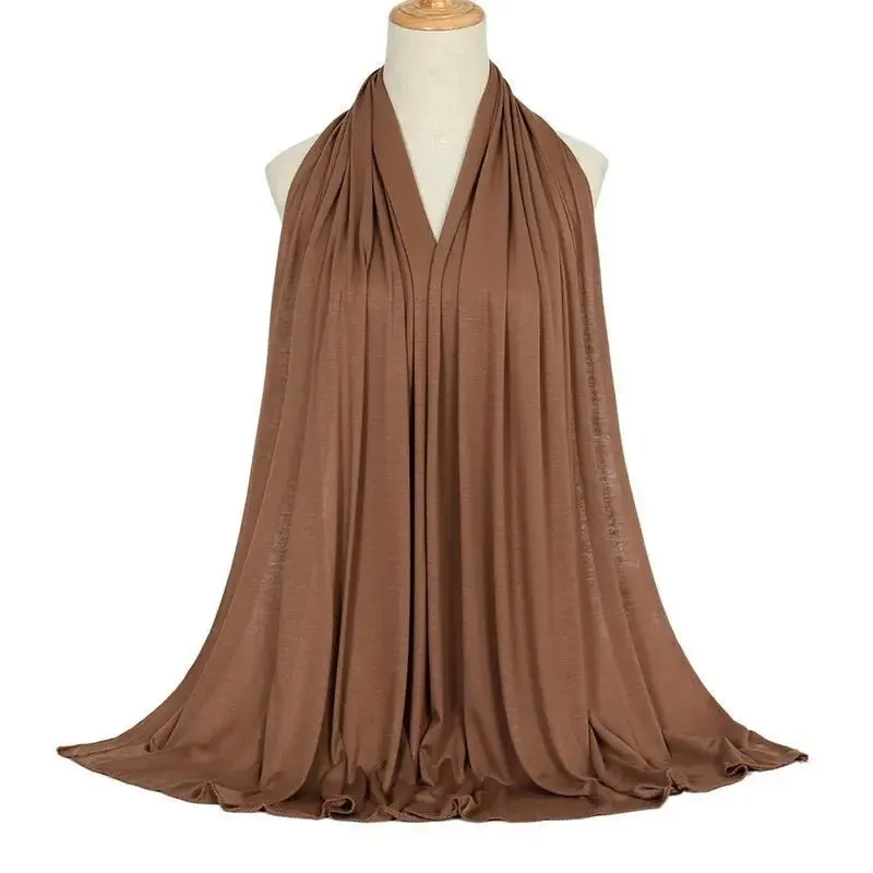 Soft and Plain Color Shawl Wrap Scarves for Women