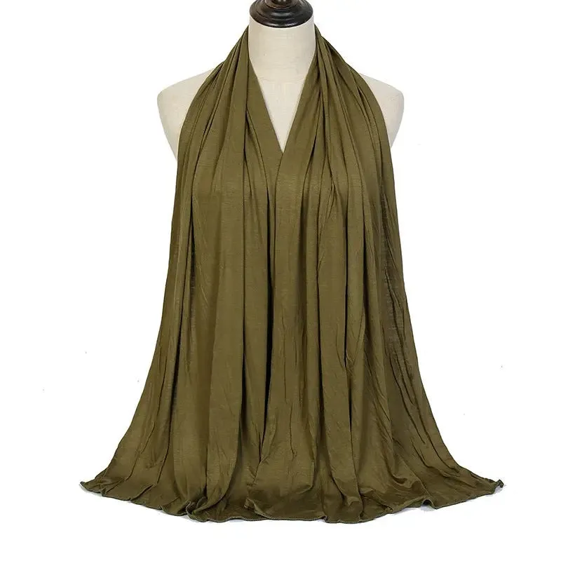 Soft and Plain Color Shawl Wrap Scarves for Women