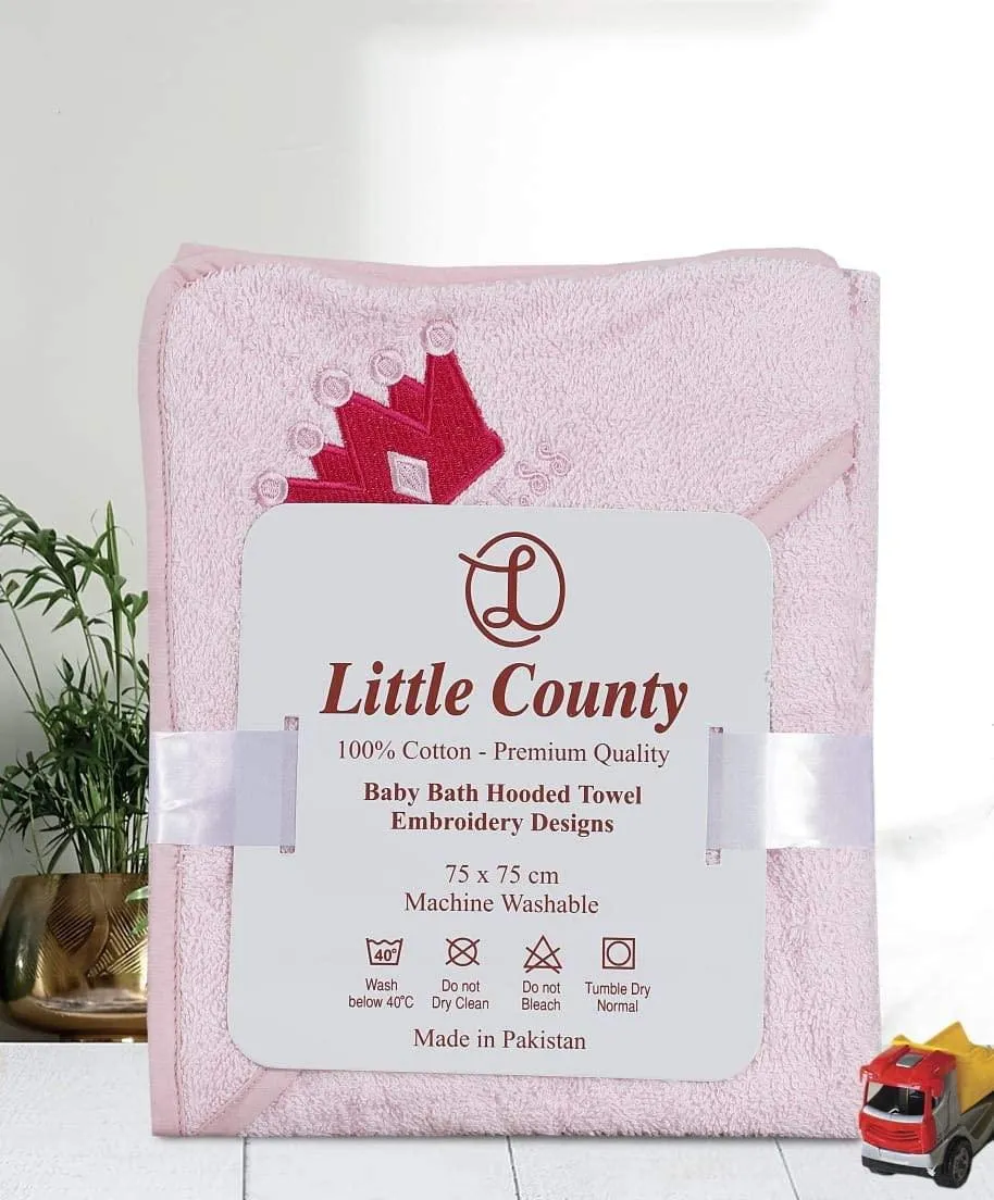 Soft Baby Princess Hooded Towel