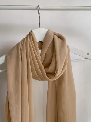 Soft Beige Chiffon Dubeta