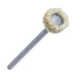 Soft Cotton Fiber Micro Brush, Mounted