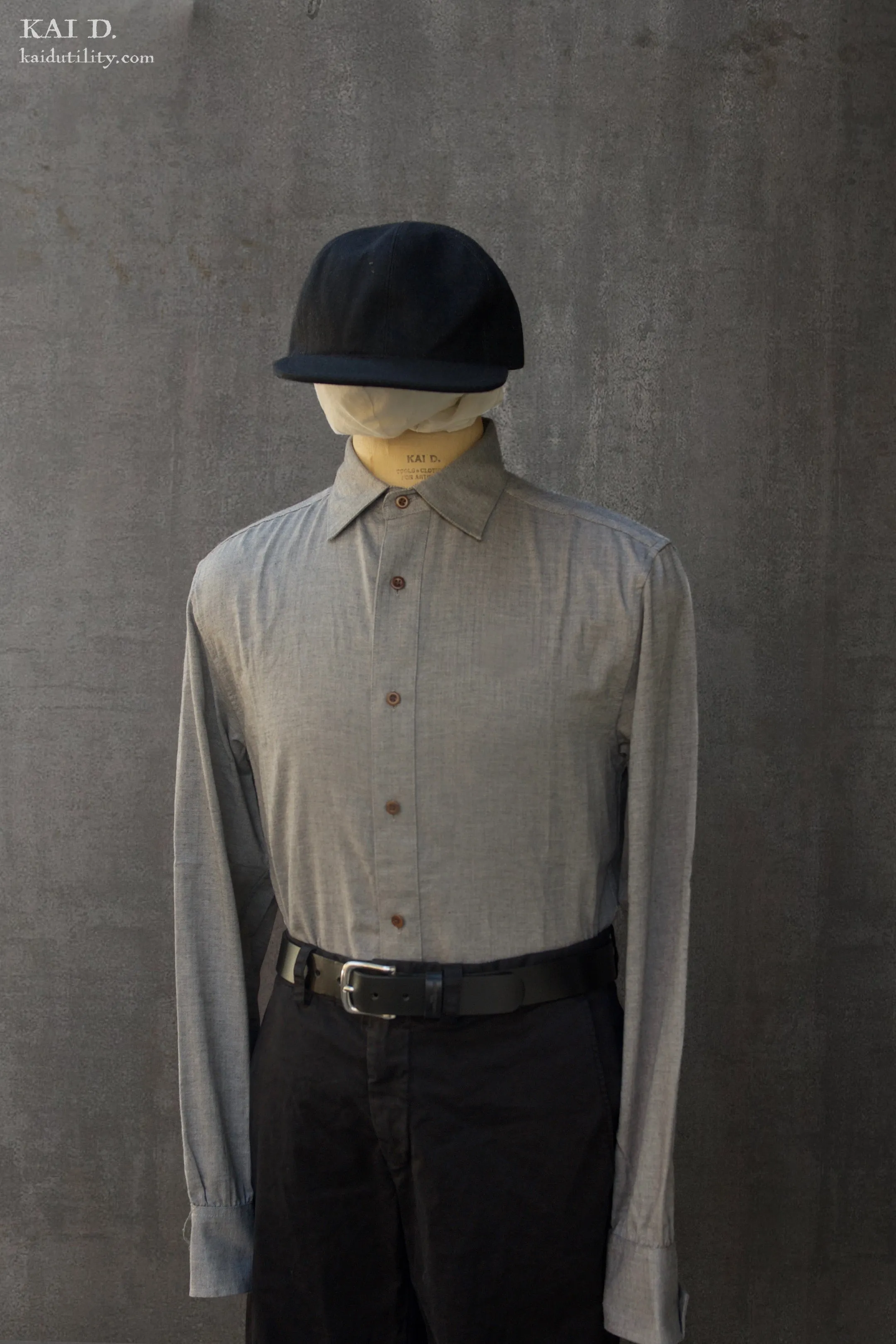 Soft Cotton Herringbone Cassady Shirt - XXL