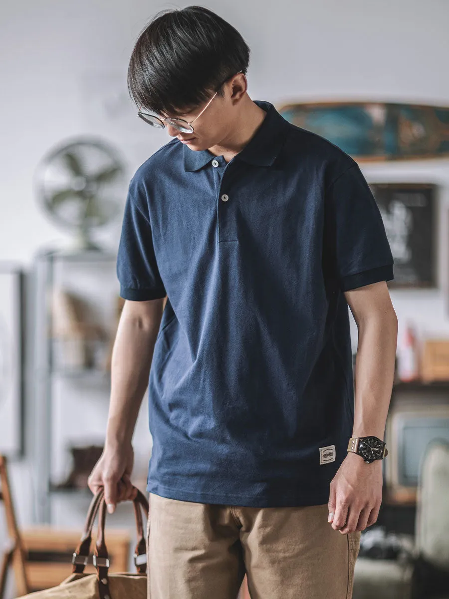 SOFT COTTON POLO SHIRT