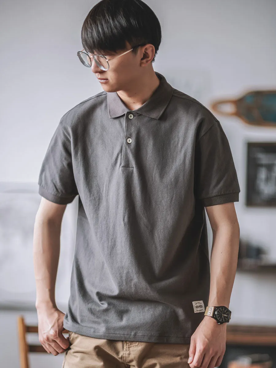 SOFT COTTON POLO SHIRT