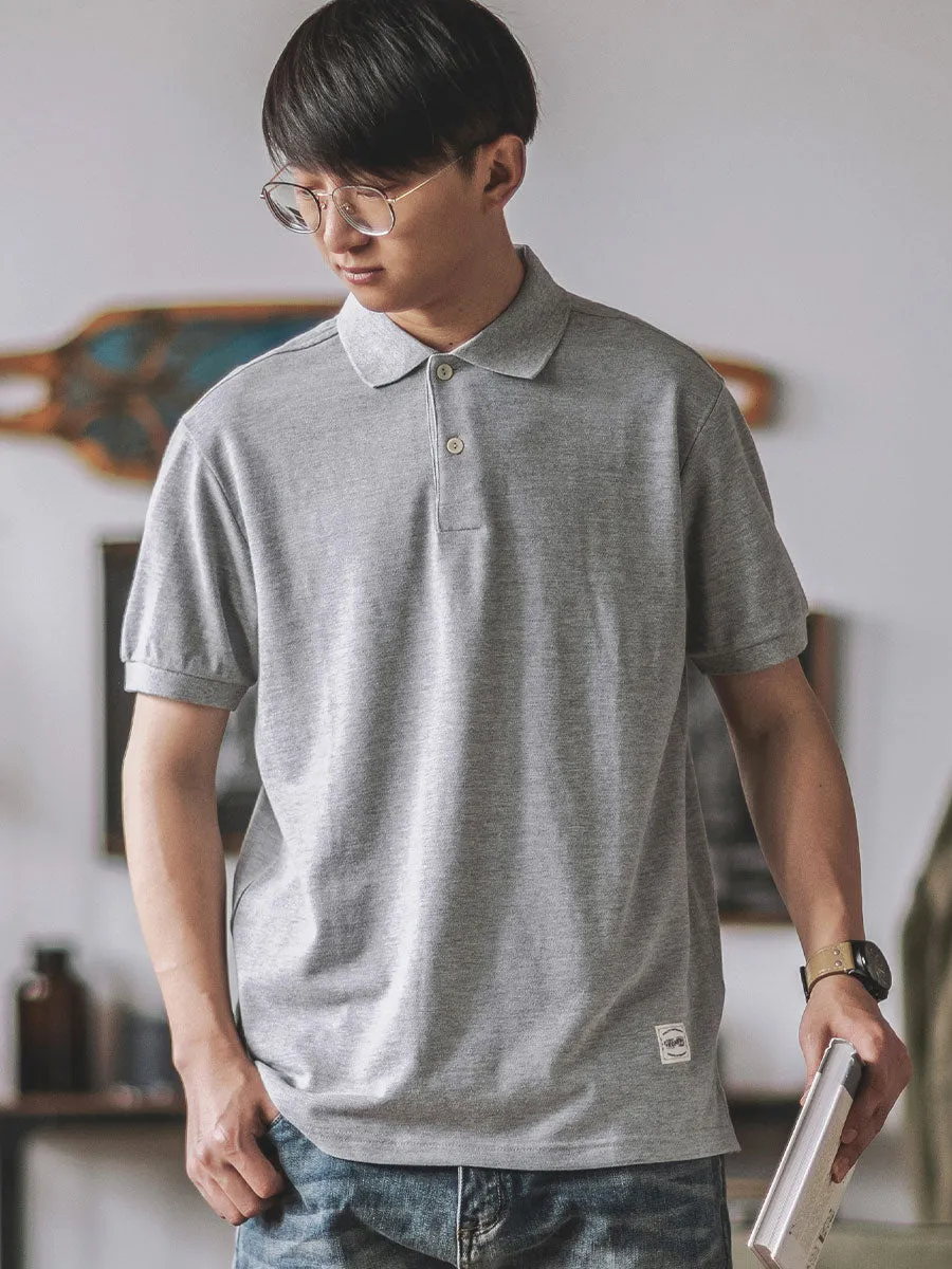 SOFT COTTON POLO SHIRT