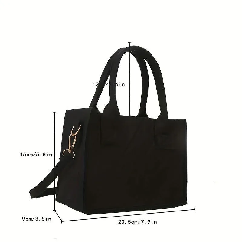 Soft Durable Felt Material Handbags