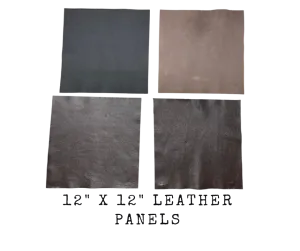 Soft Leather Panel Pieces