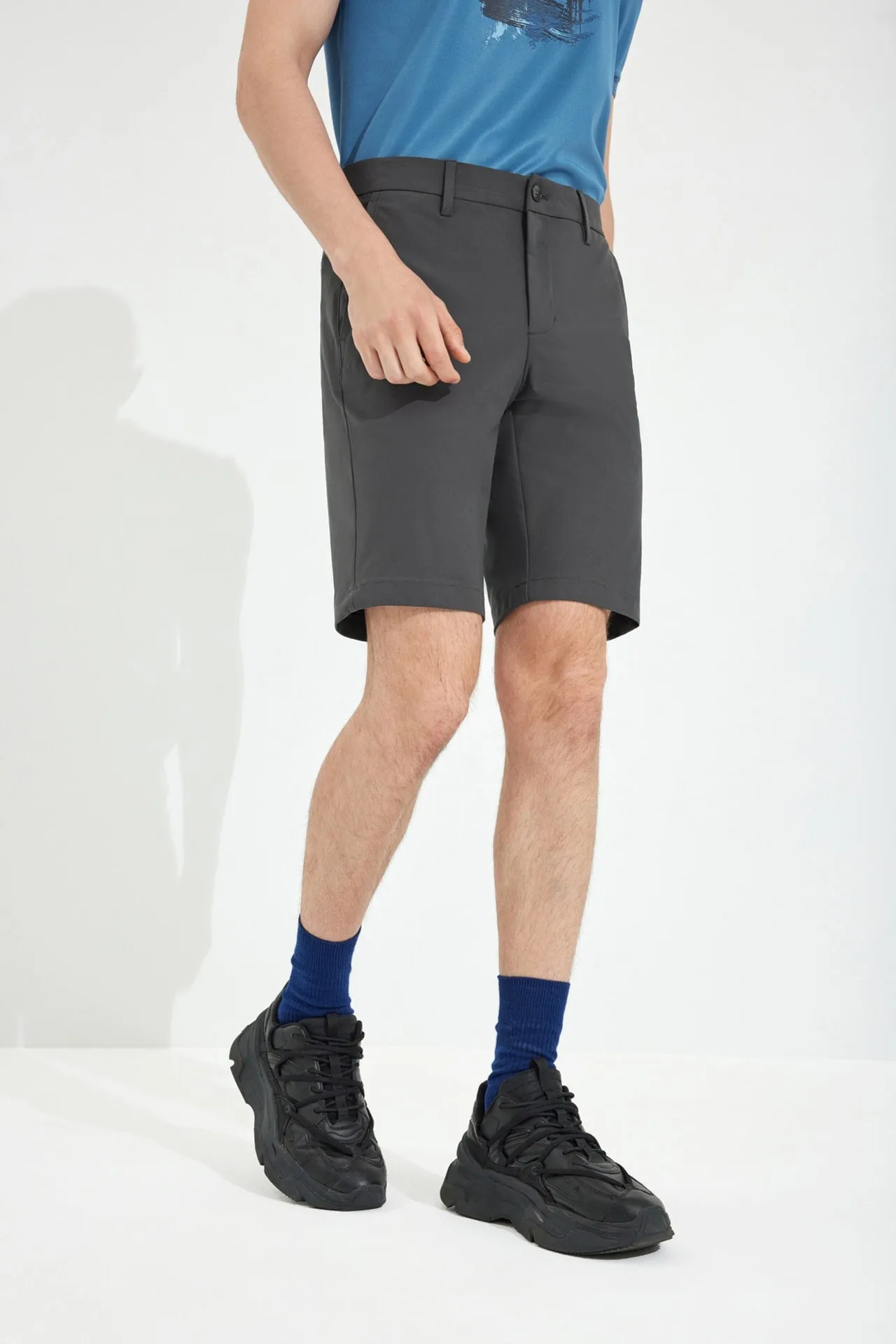 Soft Multi-Way Stretch Shorts in Smart Fit