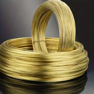 Soft Raw Brass Wire for Crafting 10 Meters Length