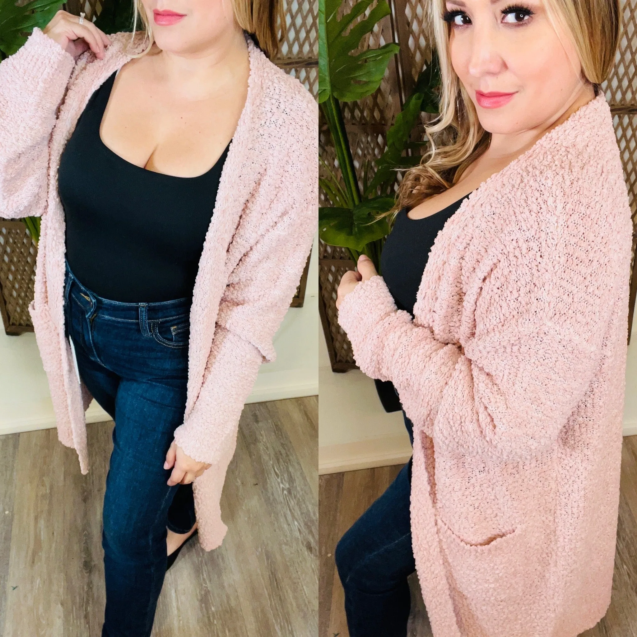 Soft Rose Cardigan