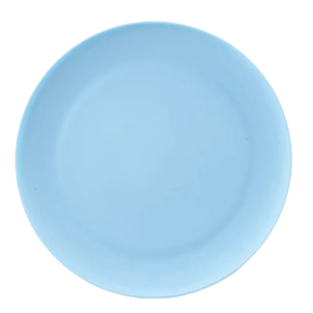 Soft Touch Plastic Plates Assorted Colours