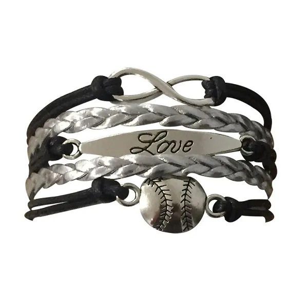 Softball Love Bracelet