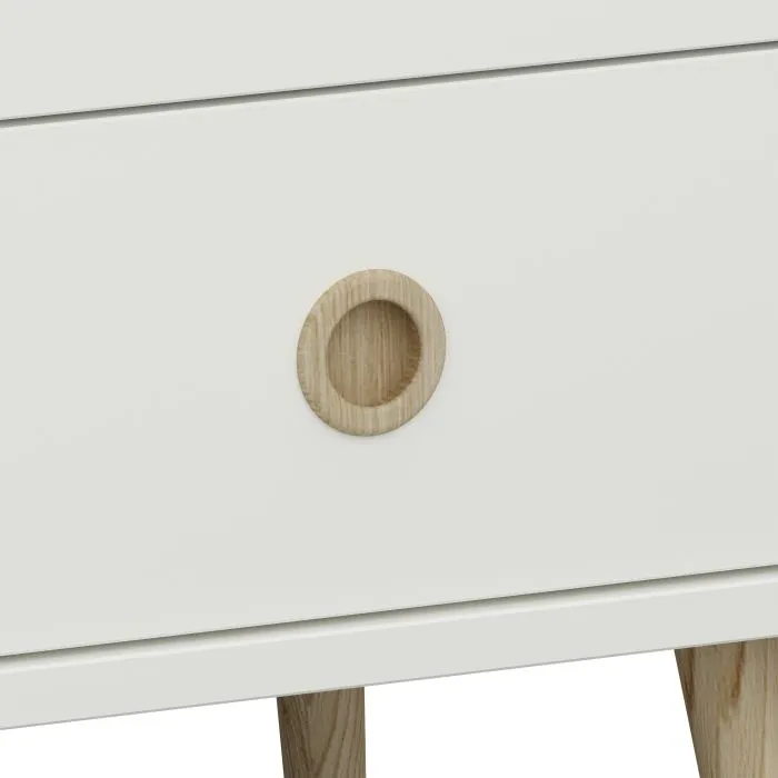 Softline 2 4 Chest in Off White