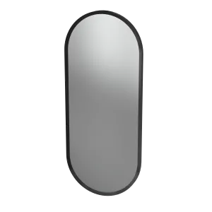 Soji Black 450x1000 Pill Framed Mirror