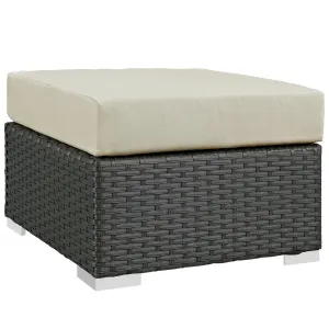 Sojourn Outdoor Patio Sunbrella Ottoman