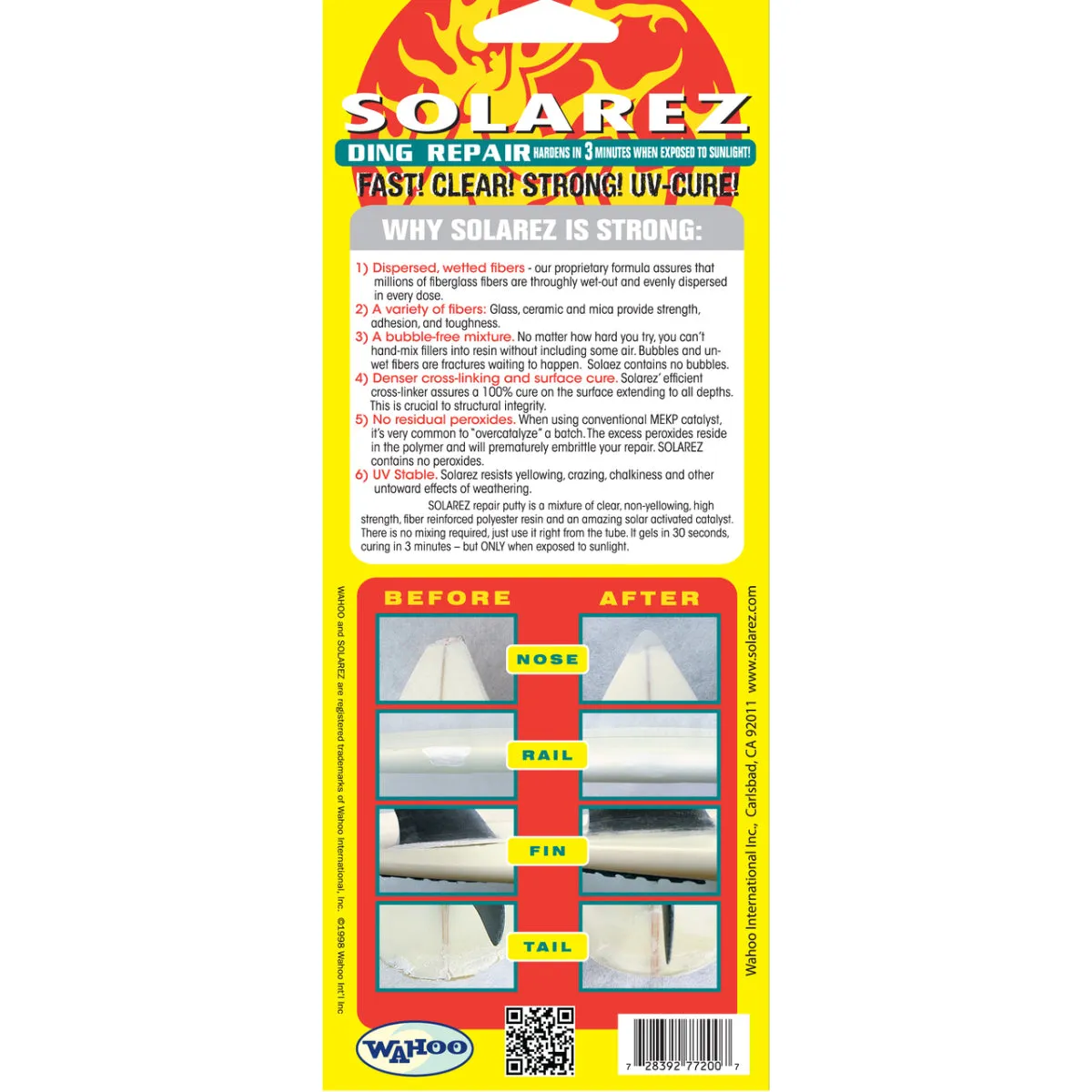 Solarez Polyester Ding Repair