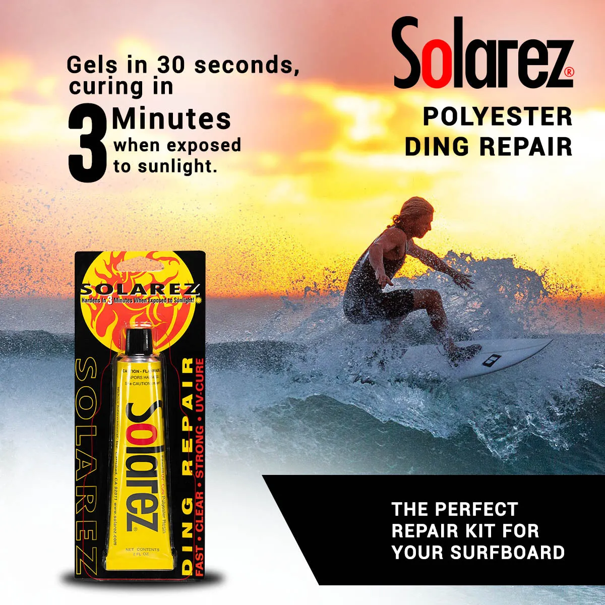 Solarez Polyester Ding Repair