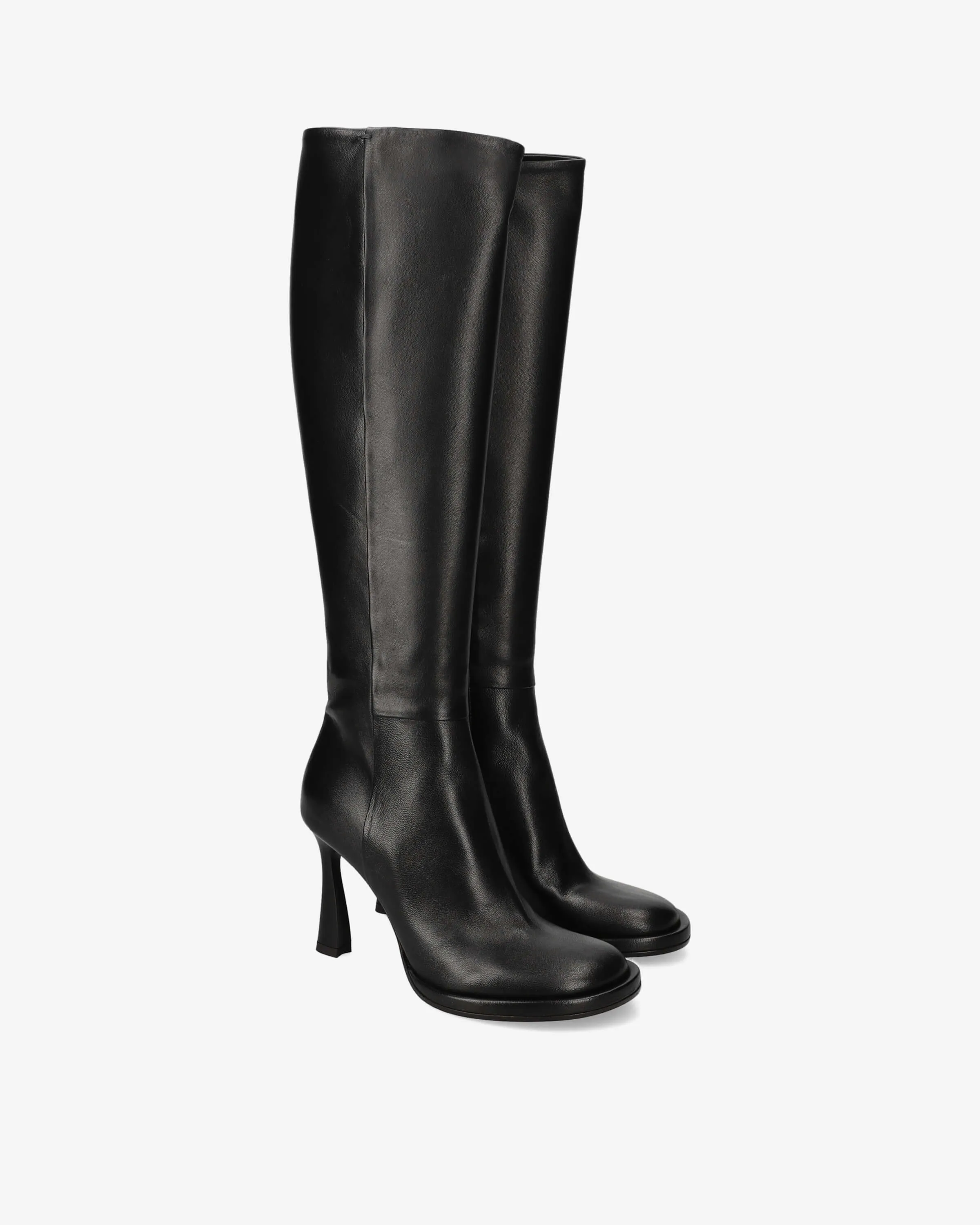 Sole boots in nappa leather M6857A Nappa Nero