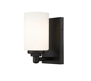 Soledad 1-Light Wall Sconce in Matte Black