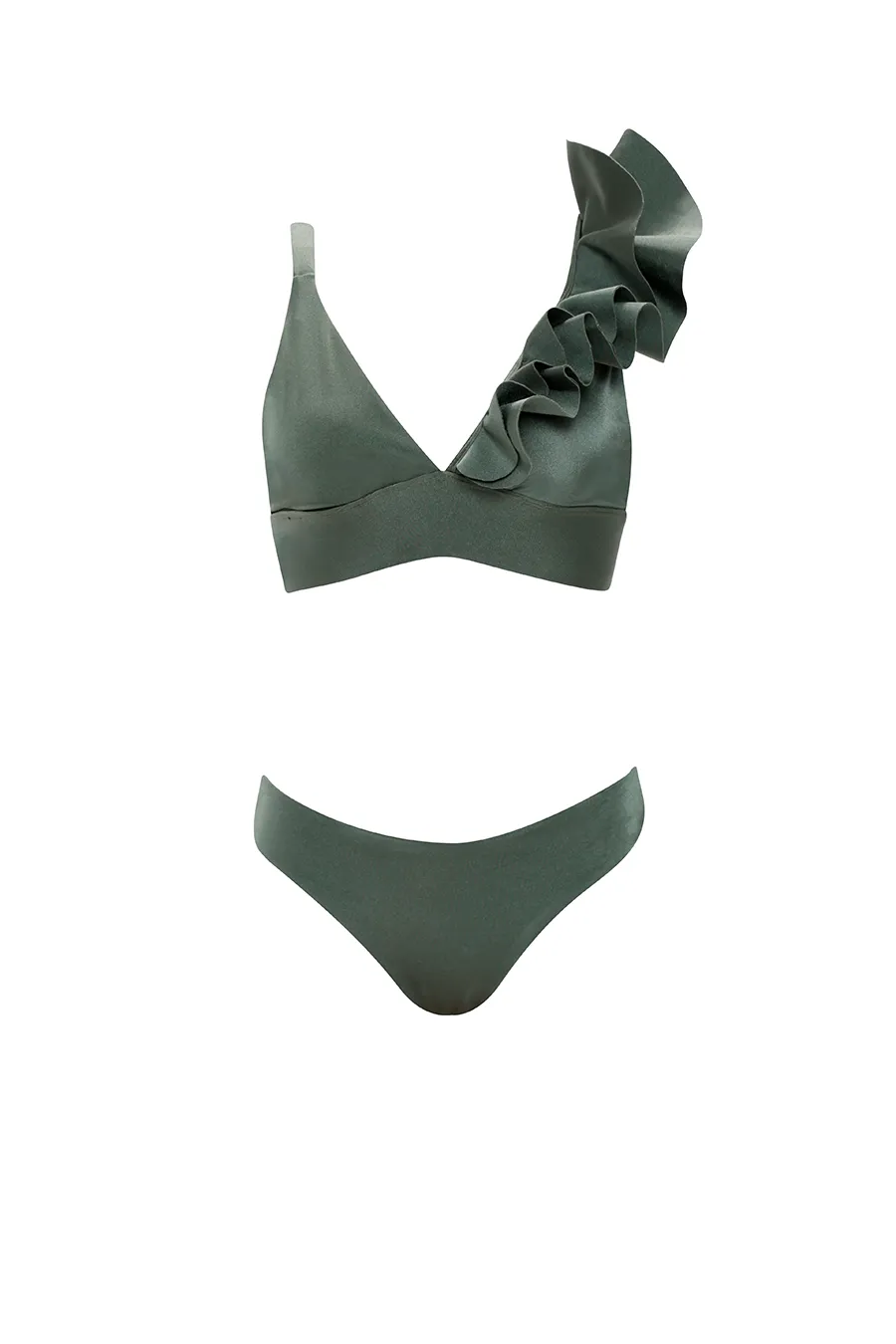 Soleil Classic Green Bikini Bottom