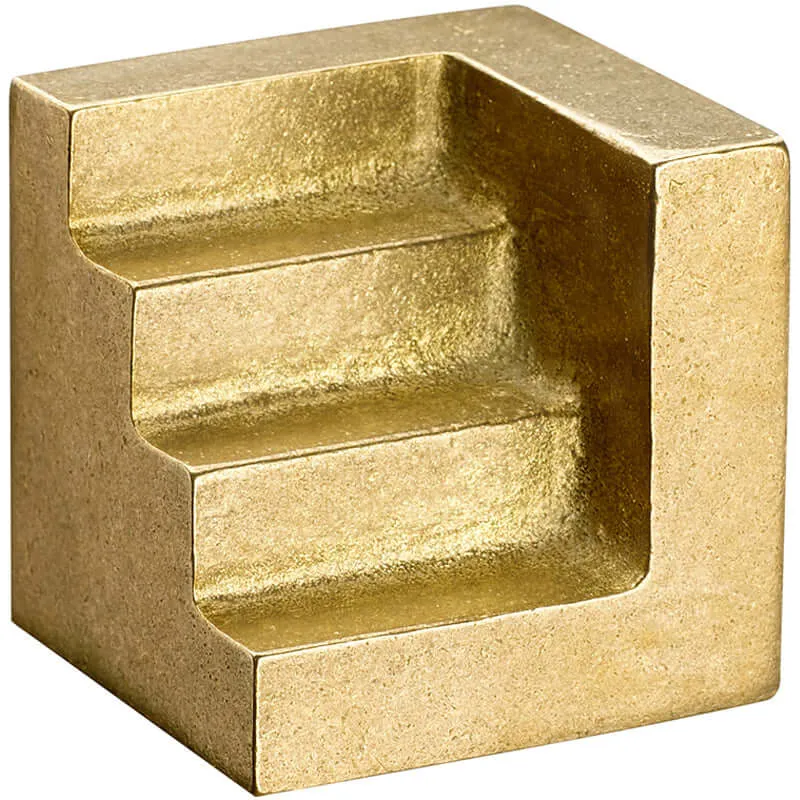 Solid Brass Stair Bookend