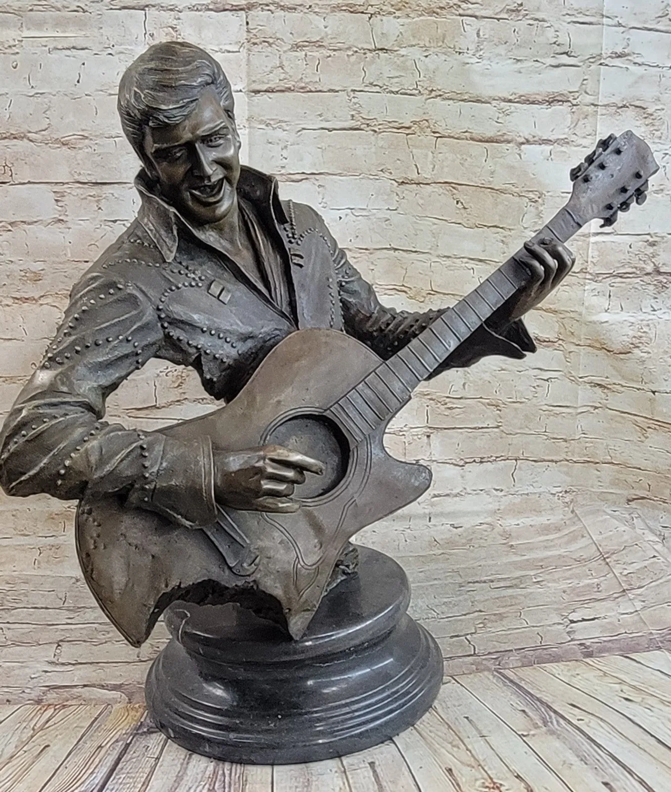 Solid Bronze "Love Me Tender" Collector Edition Sculpture Home Decoration Decor