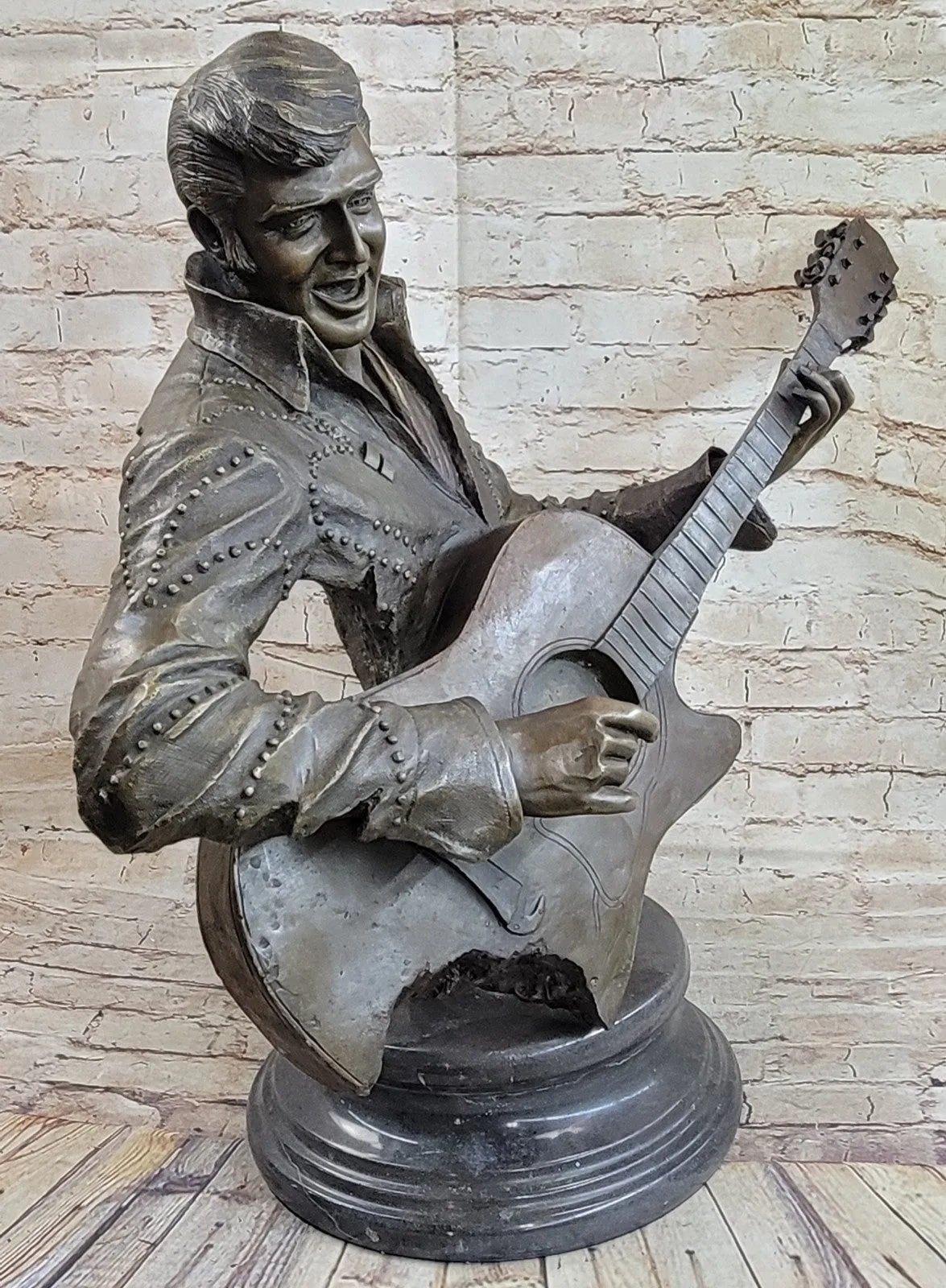 Solid Bronze "Love Me Tender" Collector Edition Sculpture Home Decoration Decor