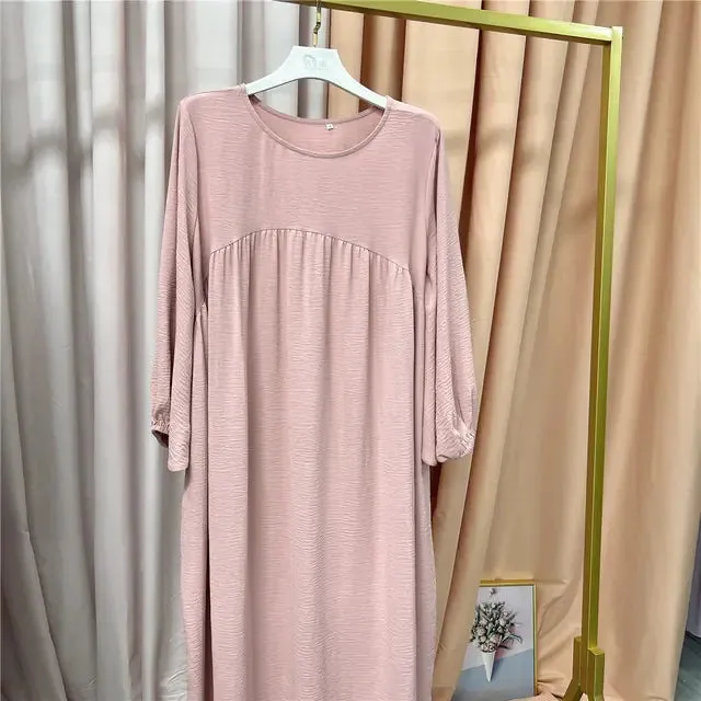 Solid Color Abayas for Women (Modest style dress)