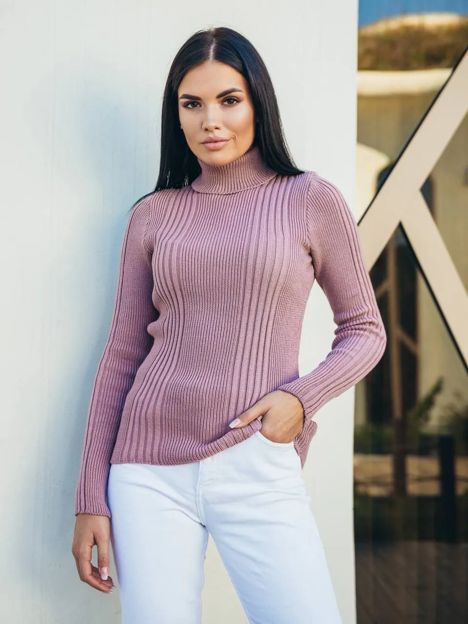 Solid Color Sweater Fashion Stylish Casual Wear Autumn Clothes