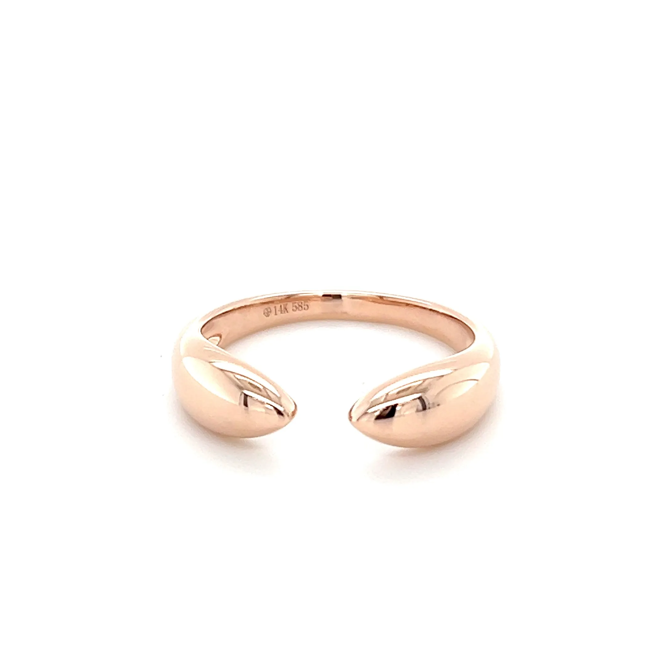 Solid Gold Claw Ring