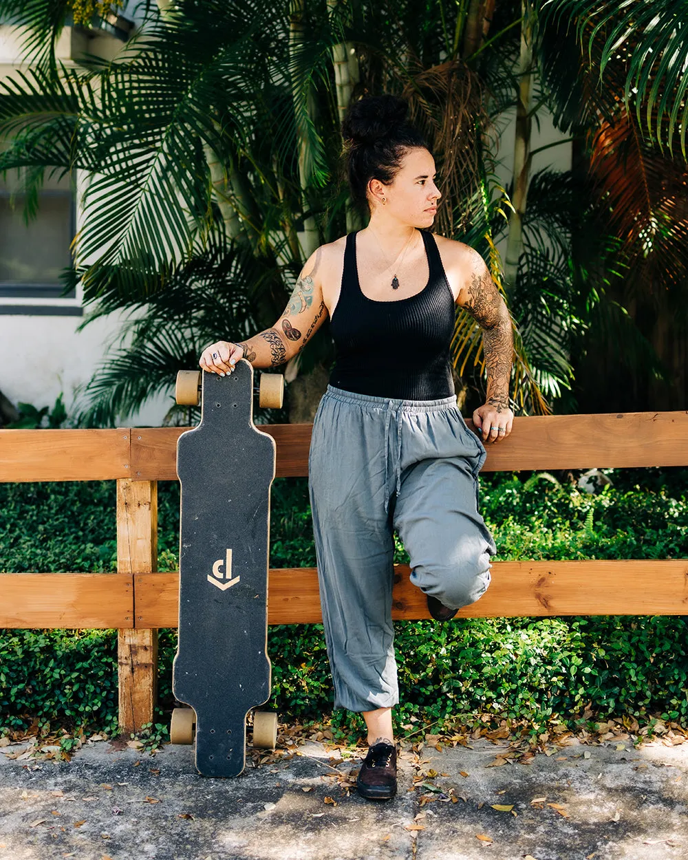 Solid Miami Jogger Harem Pants