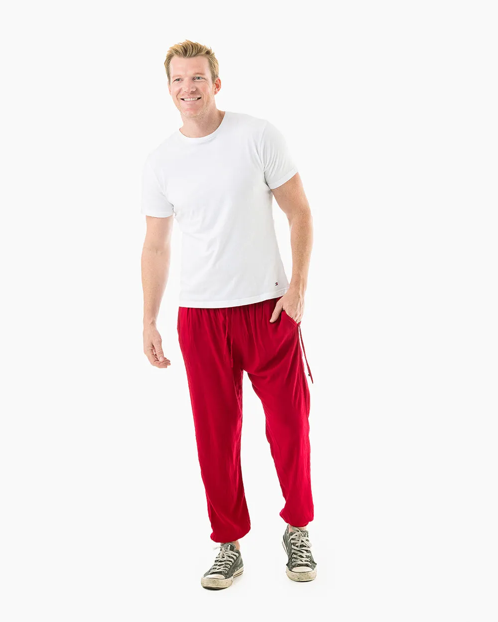 Solid Miami Jogger Harem Pants