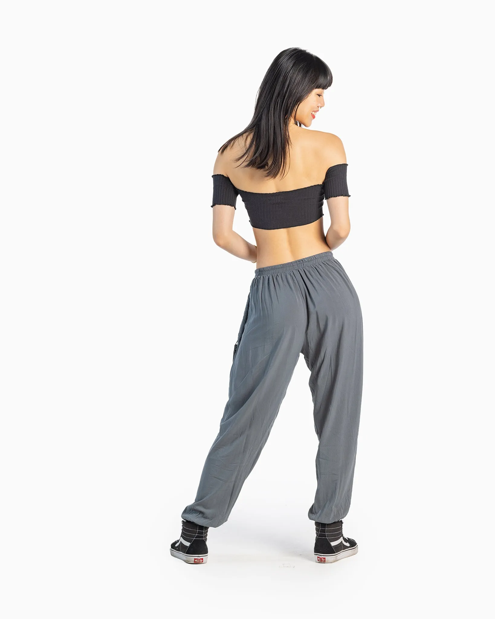 Solid Miami Jogger Harem Pants