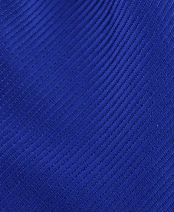 Solid Royal Blue Extra Long Men's Tie