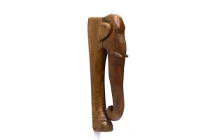 Solid Wooden Elephant Door Handle