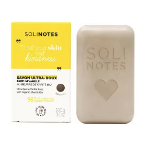 Solinotes - Vanilla Soap Bar 100g - CLEAN BEAUTY