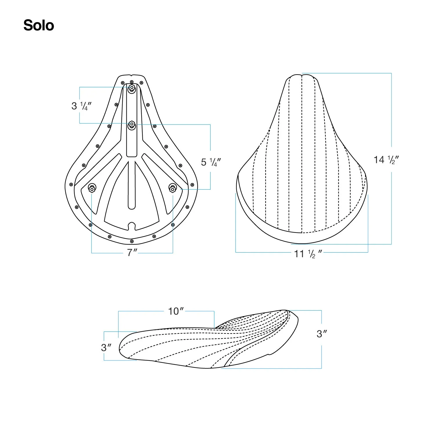 Solo Seat - Tuck n' Roll