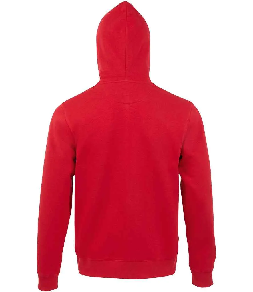 SOL'S Spike Full Zip Hooded Sweatshirt | Red