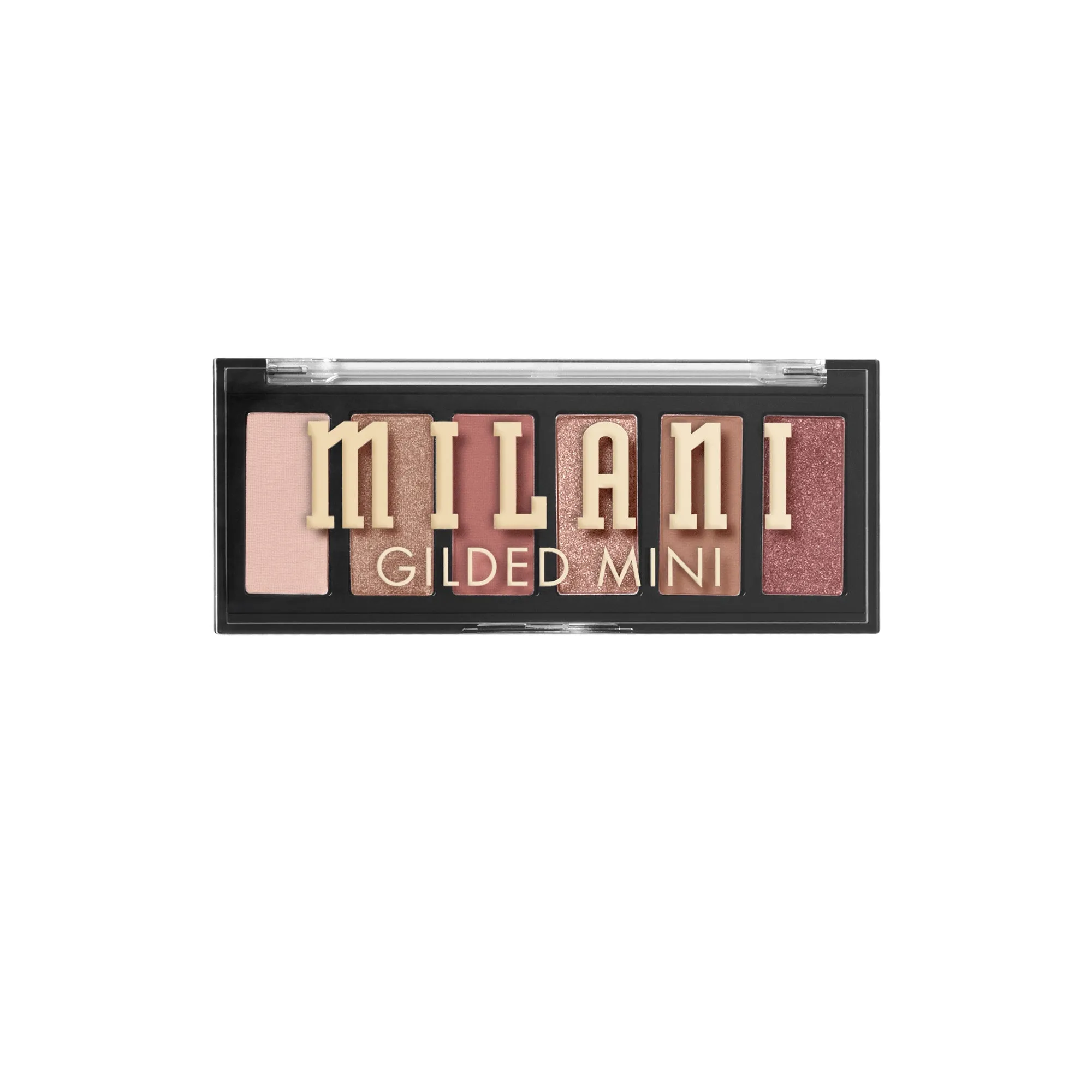 SOMBRAS GILDED MINI EYESHADOW QUADS ITS ALL ROSE - MILANI