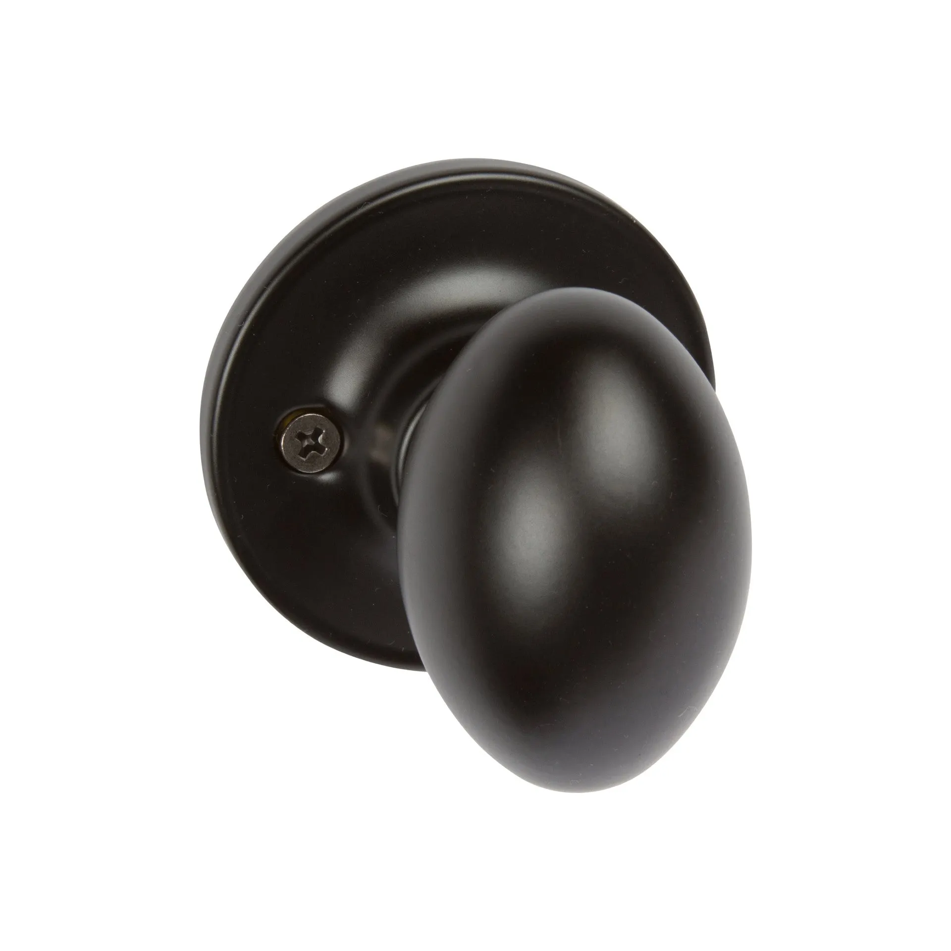 Somerset Dummy Door Knob, Matte Black