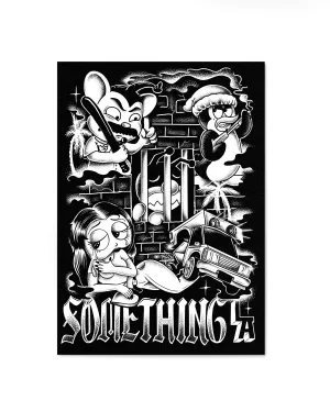 Something LA event A3 print