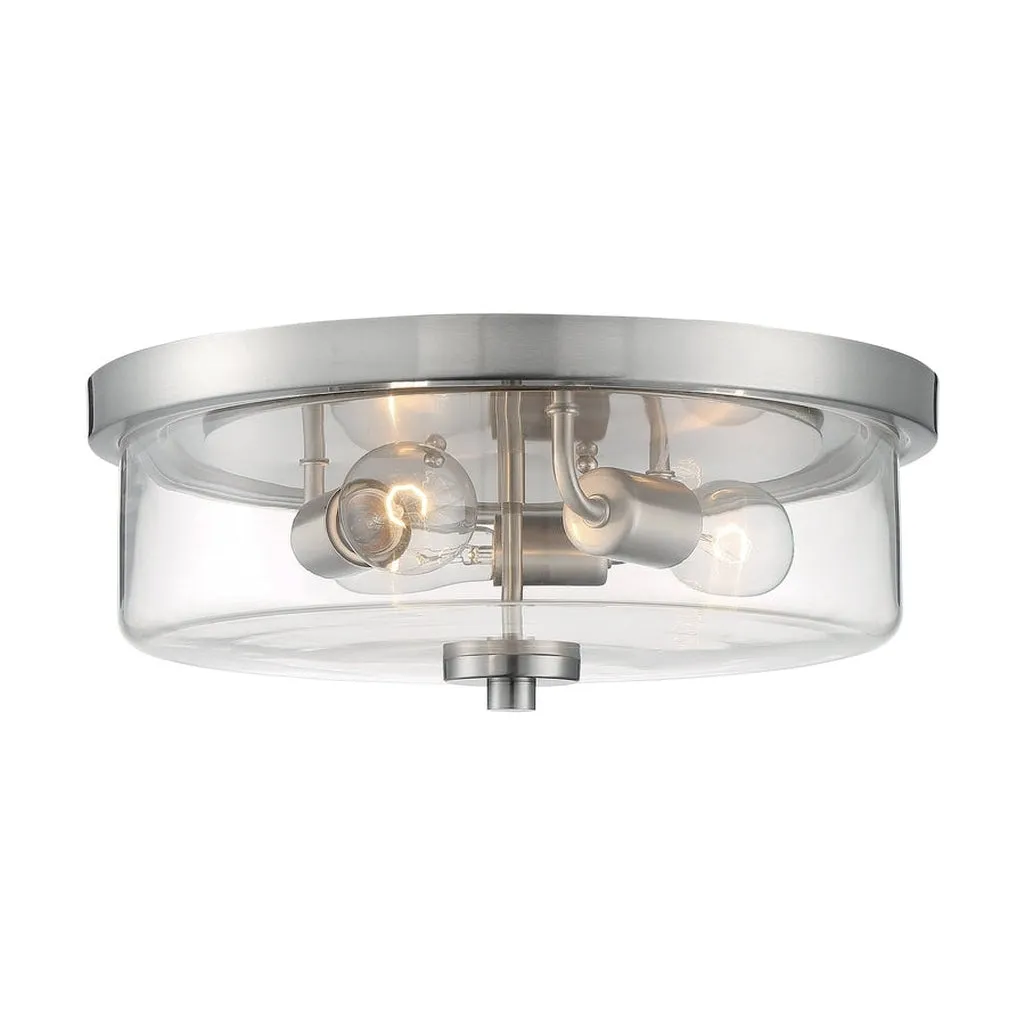 SOMMERSET 3 LIGHT FLUSH MOUNT