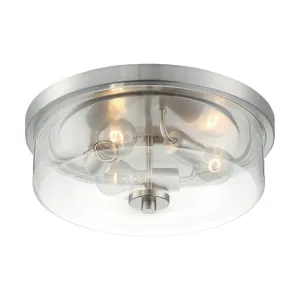 SOMMERSET 3 LIGHT FLUSH MOUNT