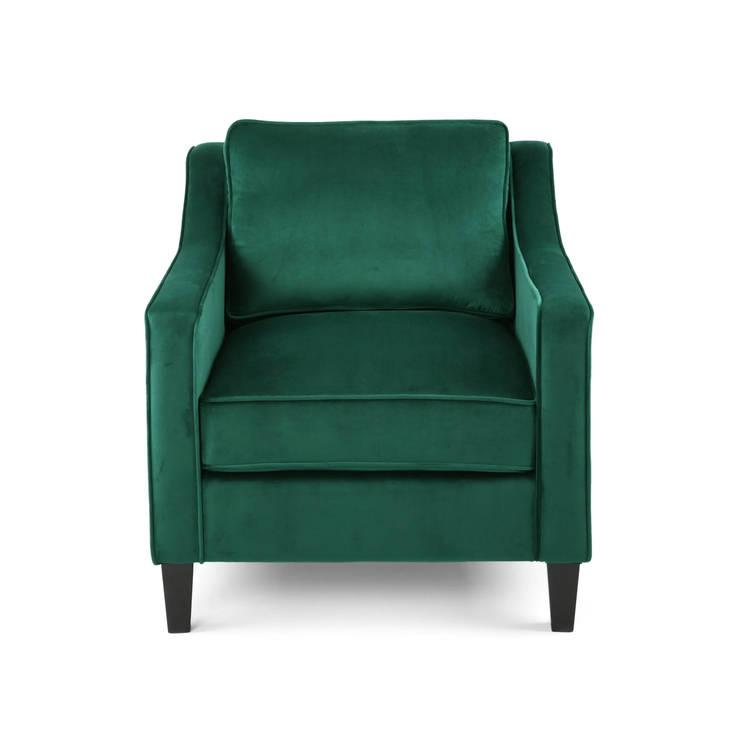 Sonny Contemporary Velvet Club Chair