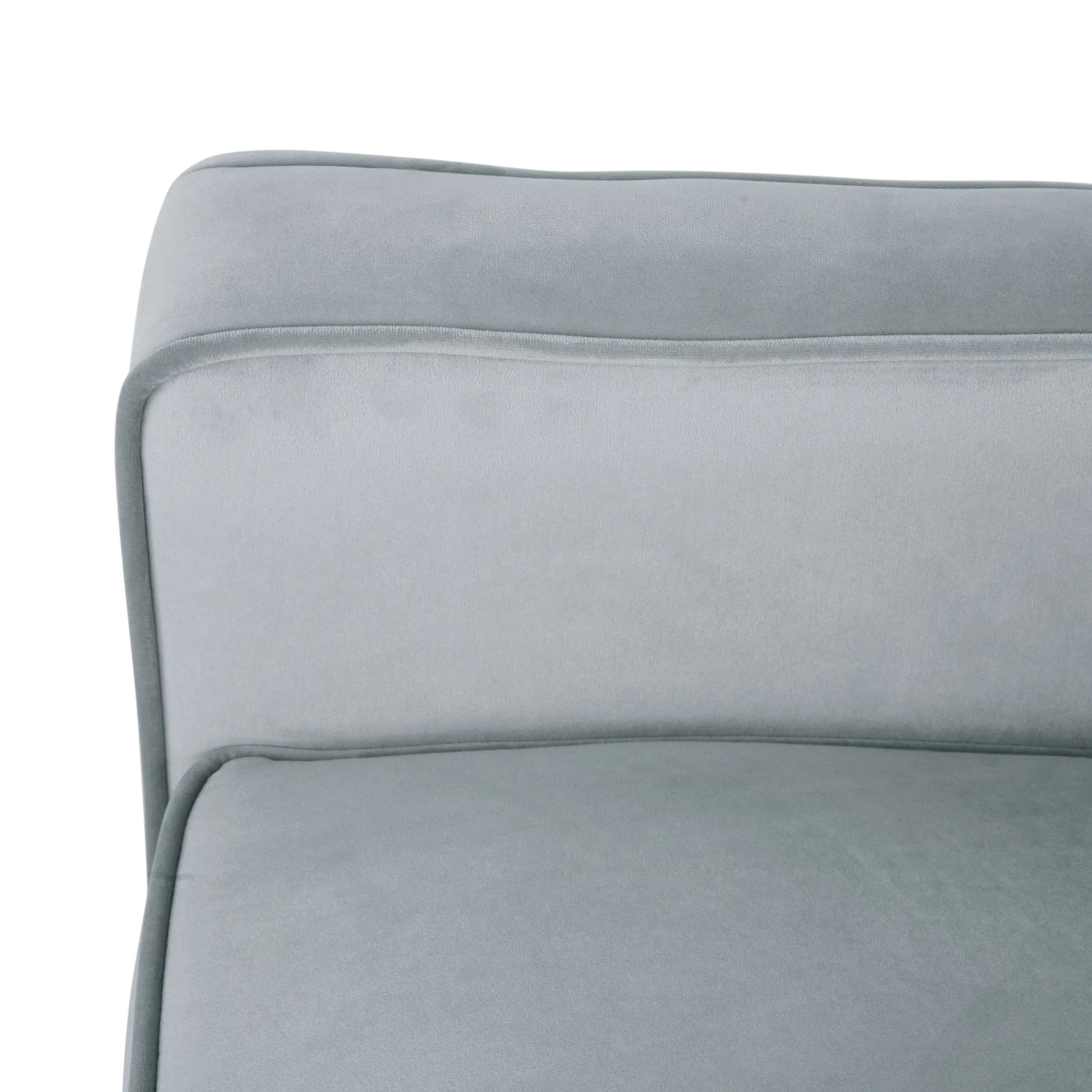 Sonny Contemporary Velvet Club Chair