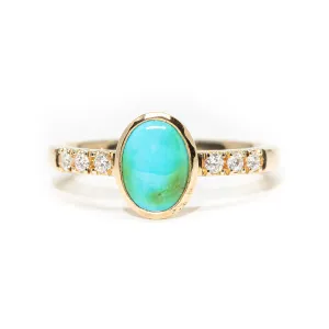 Sonoran Gold Turquoise Ring